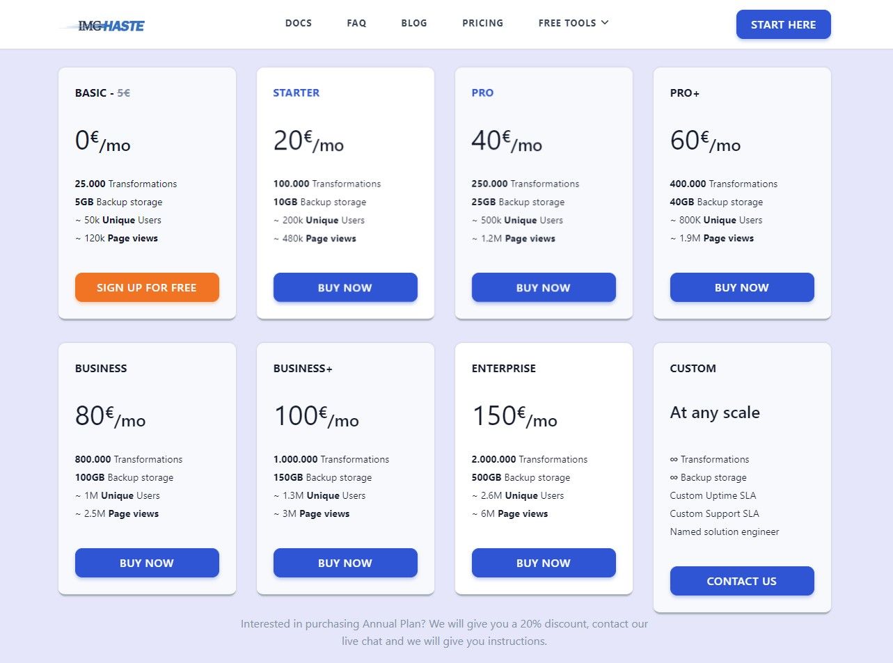 Image Service Pricing | IMGHaste